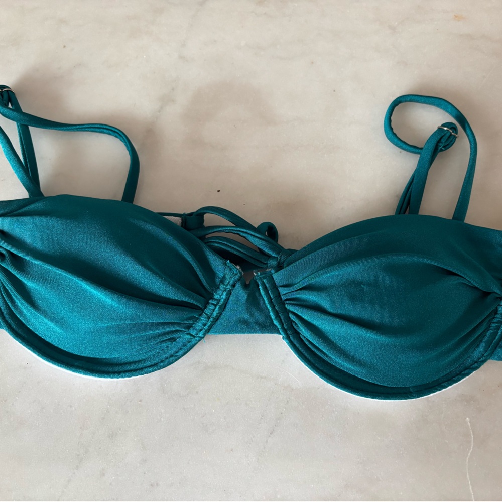 Teal Bikini Top